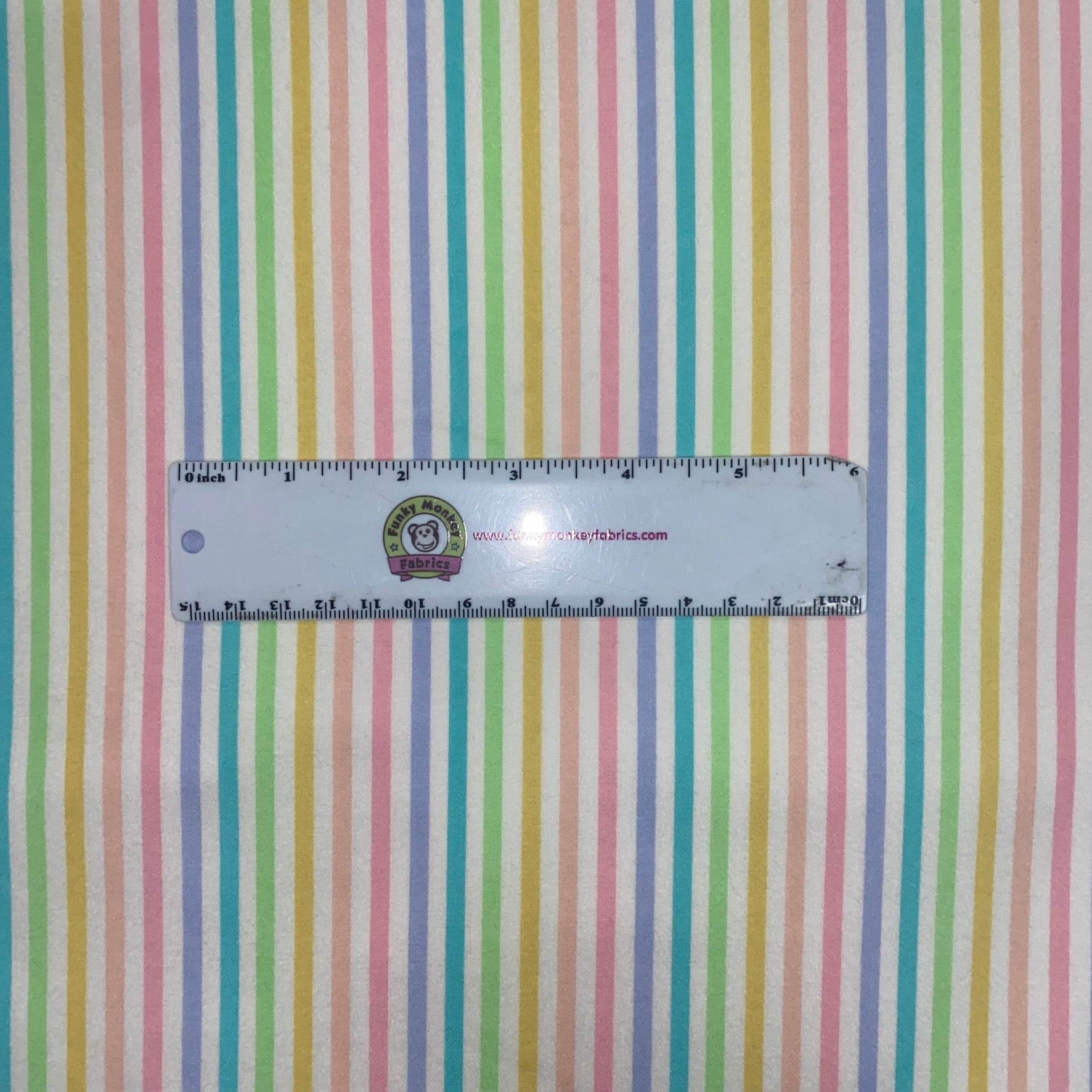 Pastel Stripes - Robert Kaufman Flannel