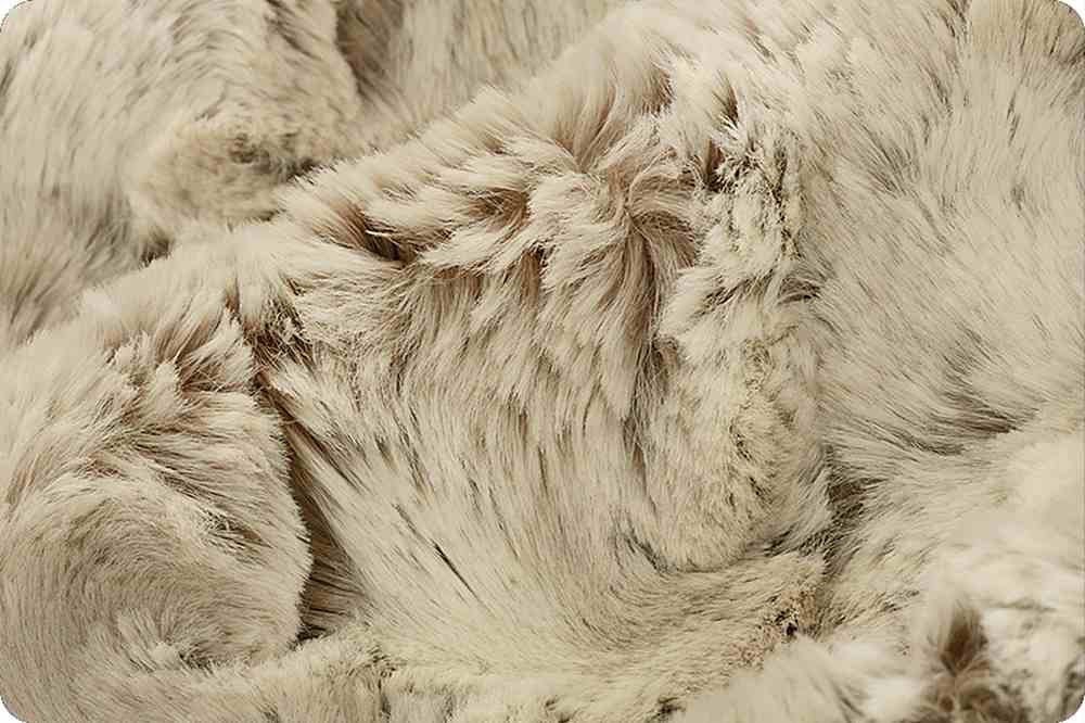 Sandshell Wild Rabbit - Shannon Fabrics Cuddle Minky