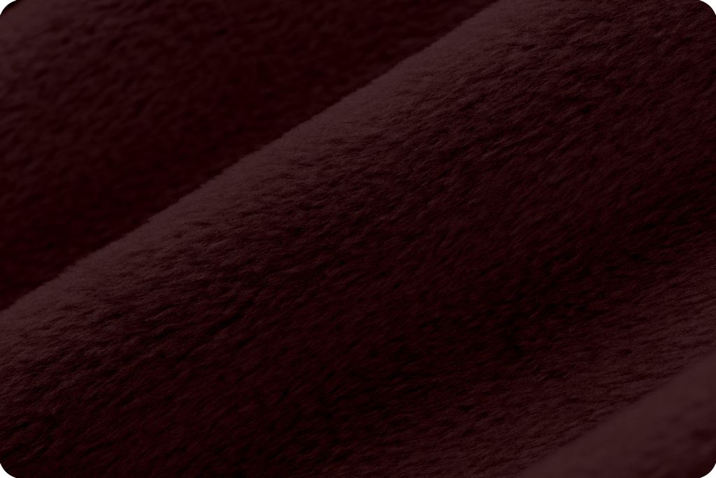 Black Cherry Smooth - Shannon Fabrics Cuddle Minky