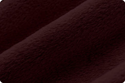 Black Cherry Smooth - Shannon Fabrics Cuddle Minky