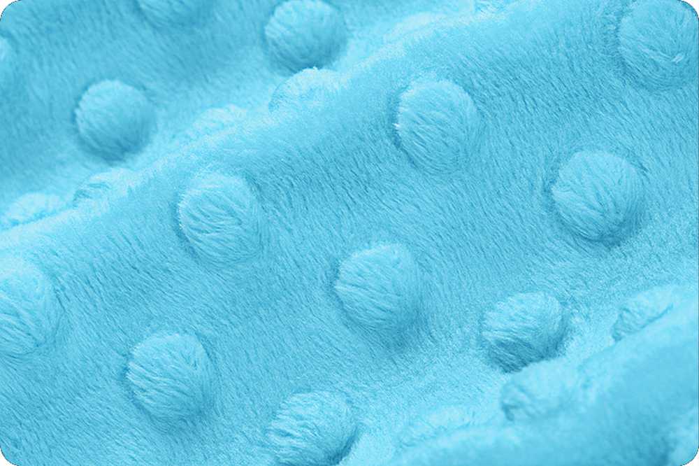 Turquoise Dimple - Shannon Fabrics Cuddle Minky