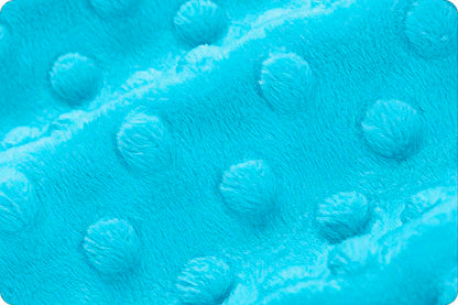 Turquoise Dimple - Shannon Fabrics Cuddle Minky