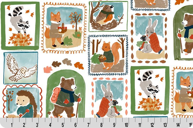 Acorn Woods Digital - Shannon Fabrics Cuddle Minky