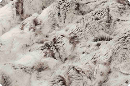 Pewter Snowy Owl - Shannon Fabrics Cuddle Minky