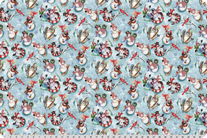 Frosty Fun - Shannon Fabrics Cuddle Minky