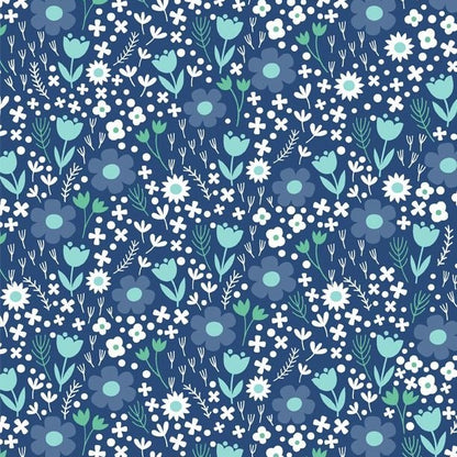Windsong Meadows Floral All Over - Wilmington Prints Cotton
