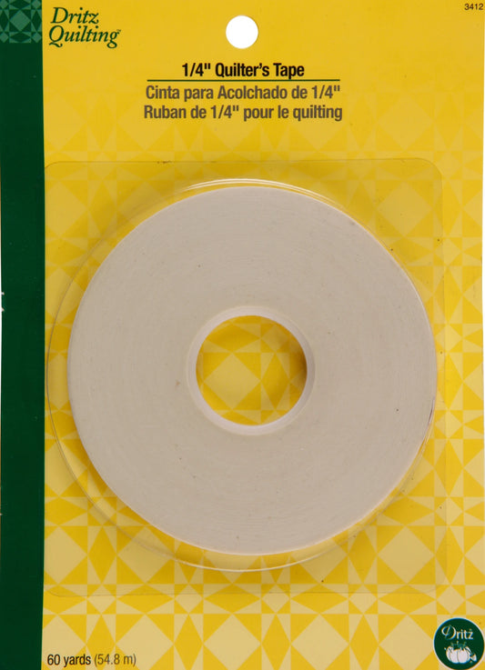 Quilters Tape - 0.25" x 60 yards (3412D)