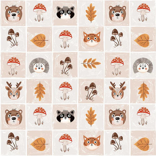 CLEARANCE Cheerful Cheeks - Blank Cotton