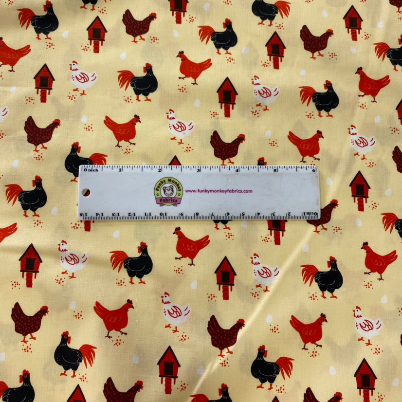 Chicken Coop - Camelot Cotton