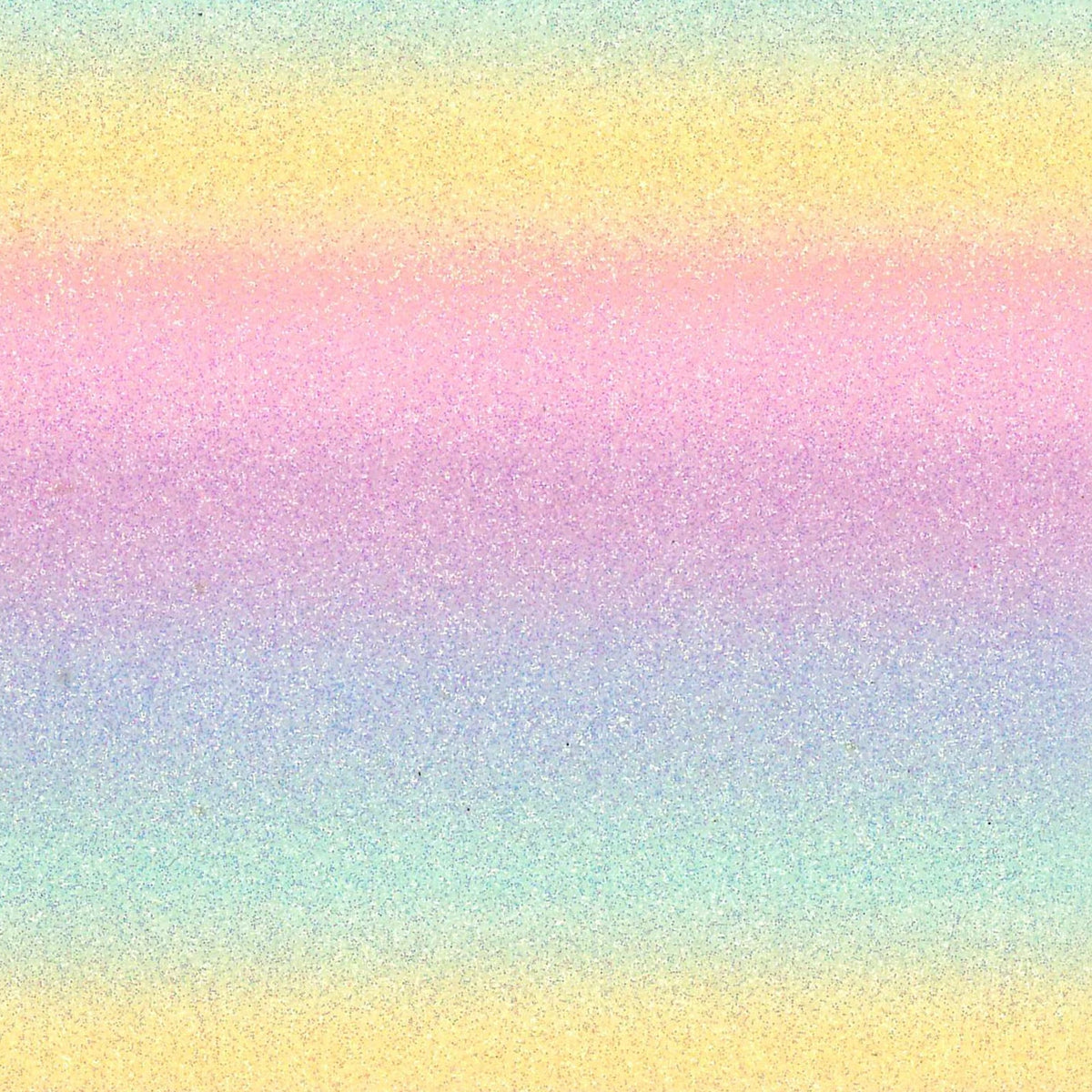 Rainbow - Iron-On Glitter Fabric Sheet