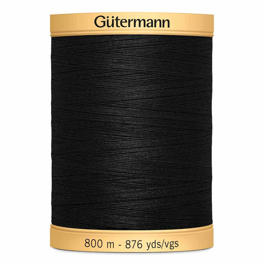 Black #5201 Cotton Thread - 800m (4085201)