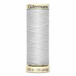Silver #100 Polyester Thread - 100m