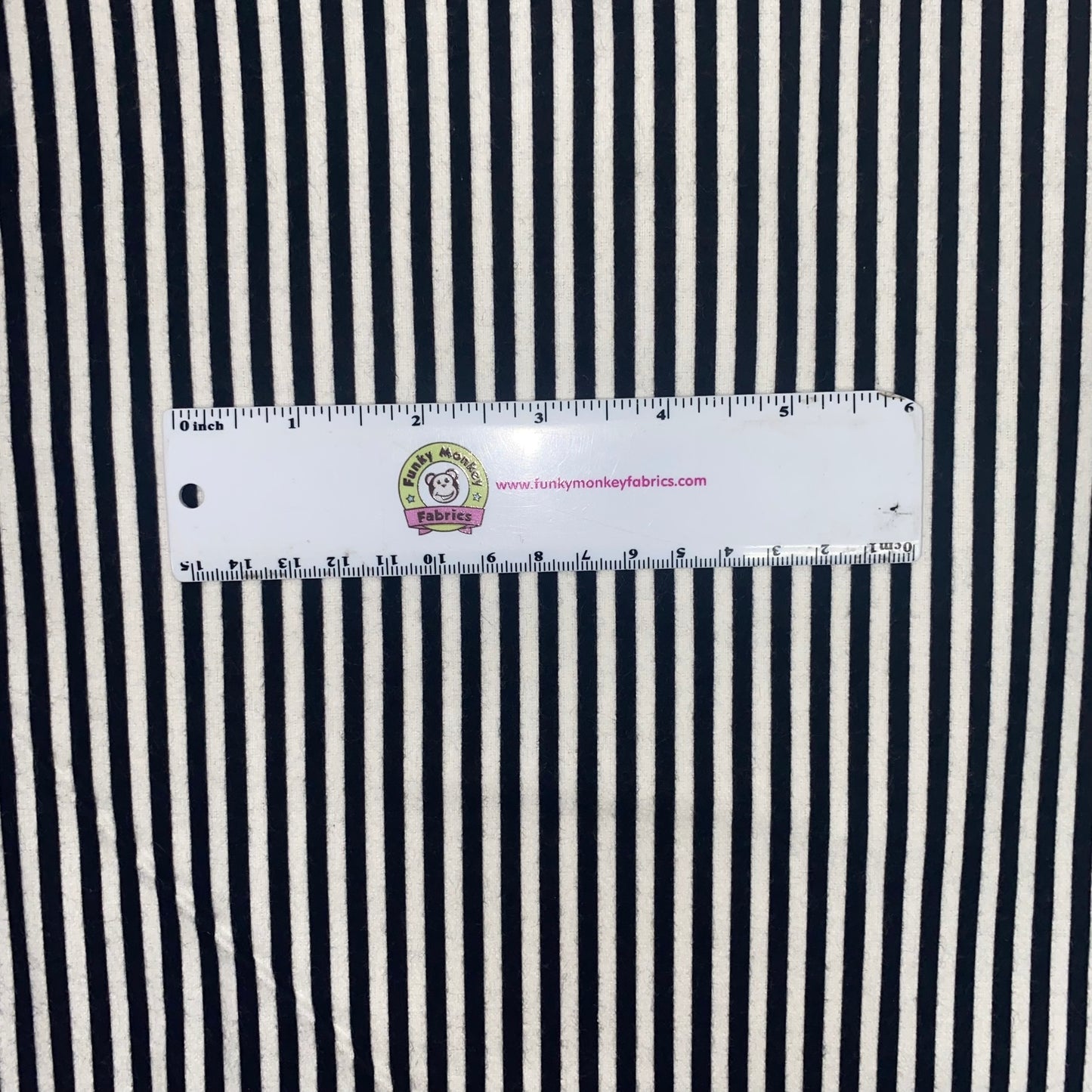 Black Stripes - Robert Kaufman Flannel