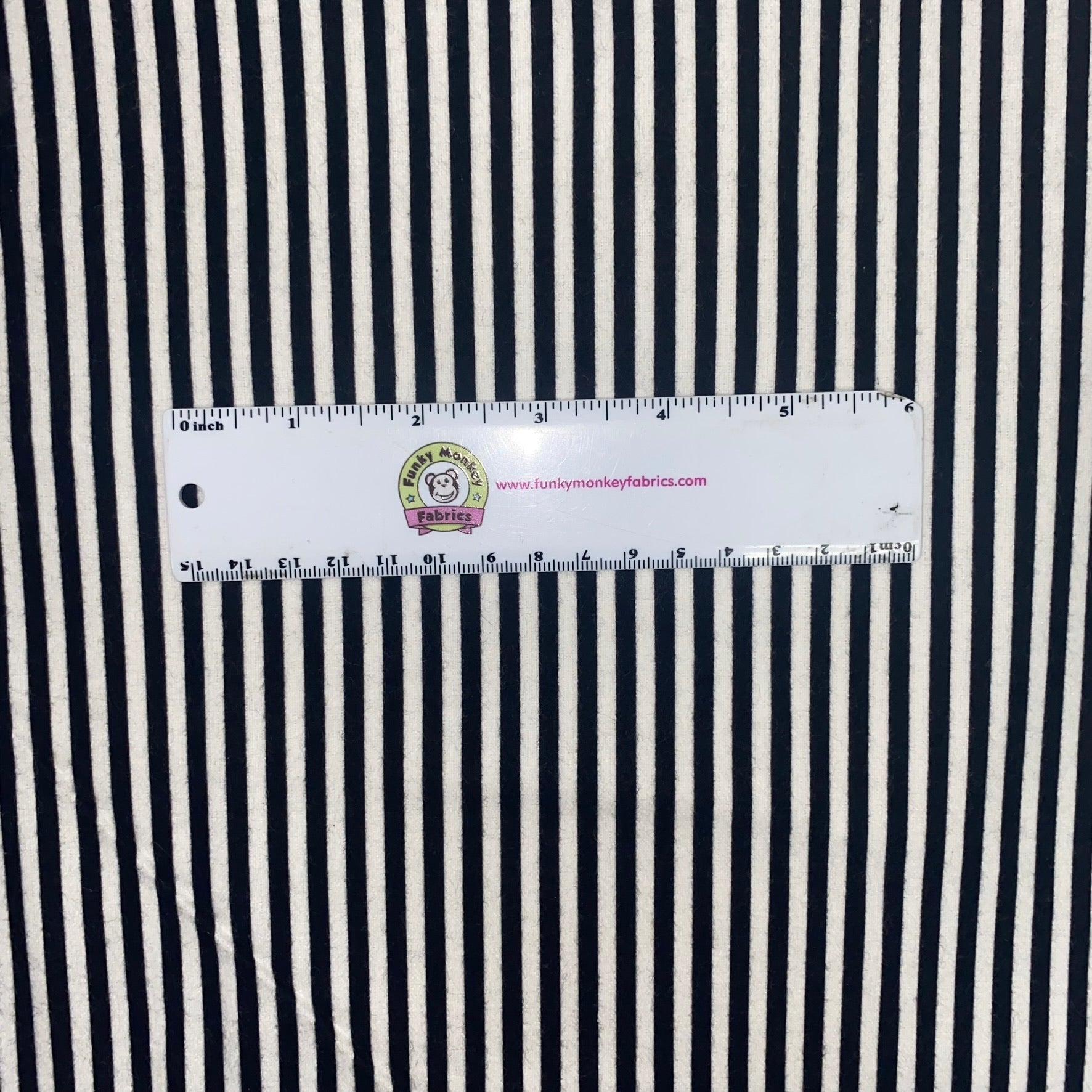 Black Stripes - Robert Kaufman Flannel