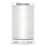 White #20 Polyester Thread - 500m