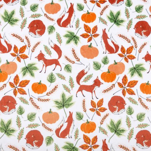 Fall Fox Digital - Shannon Fabrics Cuddle Minky