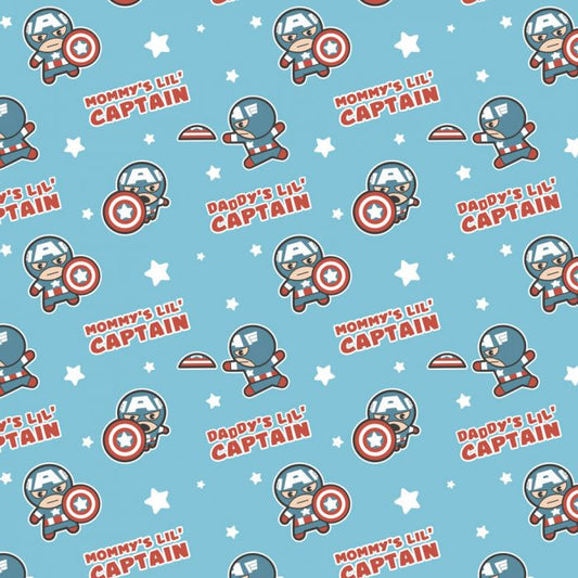 CLEARANCE Mommy's Lil Captain Blue - Camelot Cotton