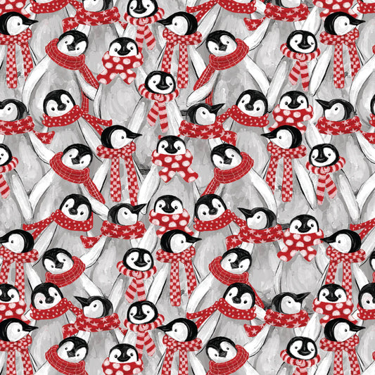 Penguin Pals - Penguin Party - Camelot Cotton