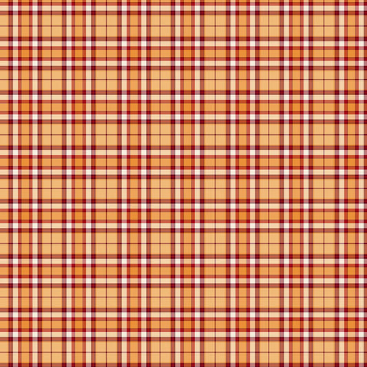 Harvest Plaid - Pumpkin Patch Keeper - Camelot Cotton