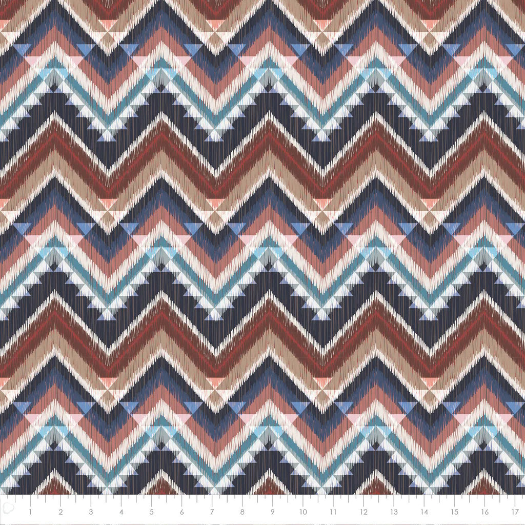 Cabin Chevron - Camelot Fleece (50230123a-01)