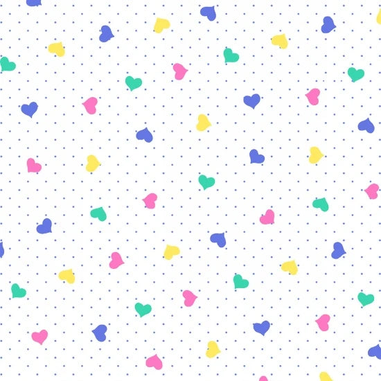 Pastel Hearts - AE Nathan Flannel