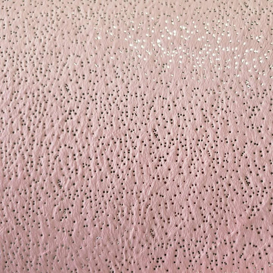 Blush/Silver Sparkle Glitter - Shannon Fabrics Cuddle Minky (SCGLBLUSHSIL)
