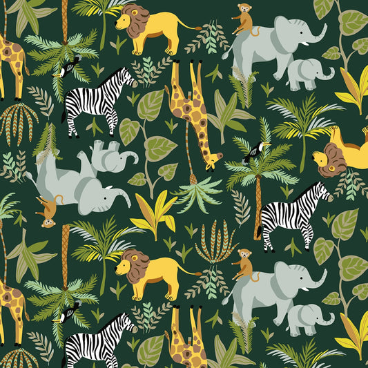 Deep Jungle Living a Wild Life - Windham Flannel