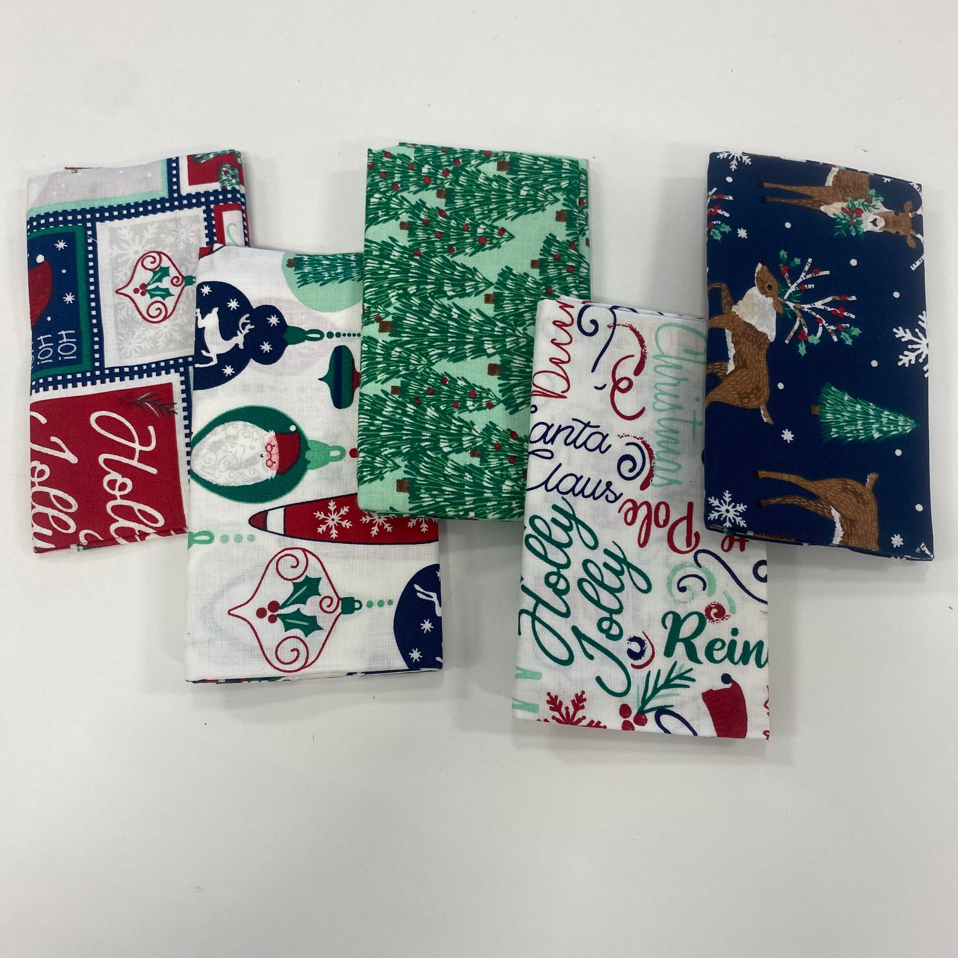 Fat Quarters - 5 piece Believe - 3 Wishes Cotton