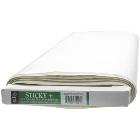 Sulky Sticky Plus Self-Adhesive Tear-Away Stabilizer