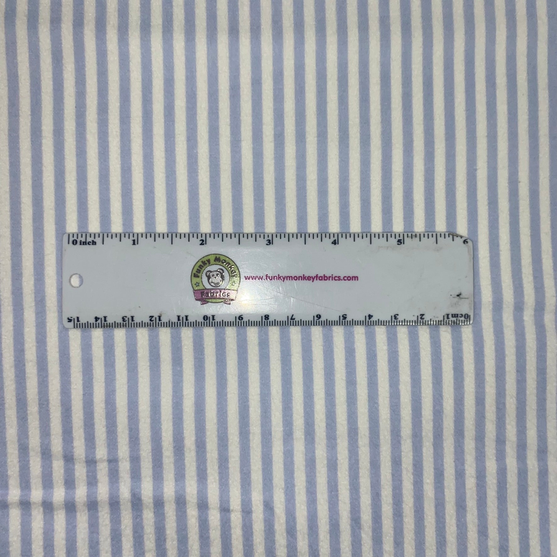 Cornflower Stripes - Robert Kaufman Flannel