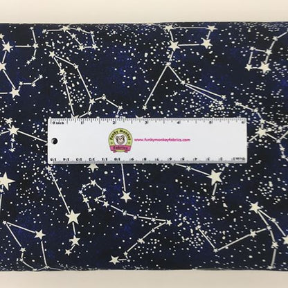 Glow In The Dark Constellations - Timeless Treasures Cotton (CG2750)