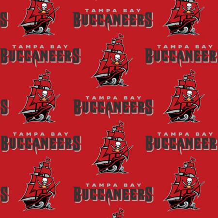 NFL Tampa Bay Buccaneers - Fabric Traditions Cotton (6488-D)