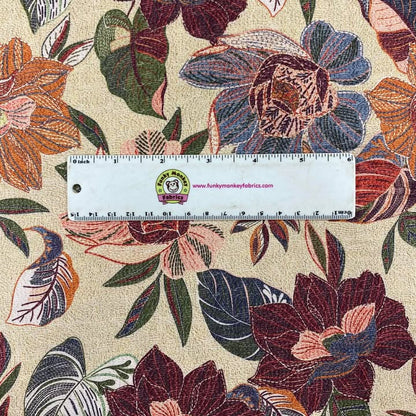 Embroidered Allover Floral - P&B Textiles Cotton