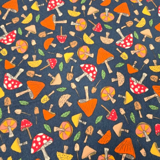 Navy Shroomates - Windham Flannel