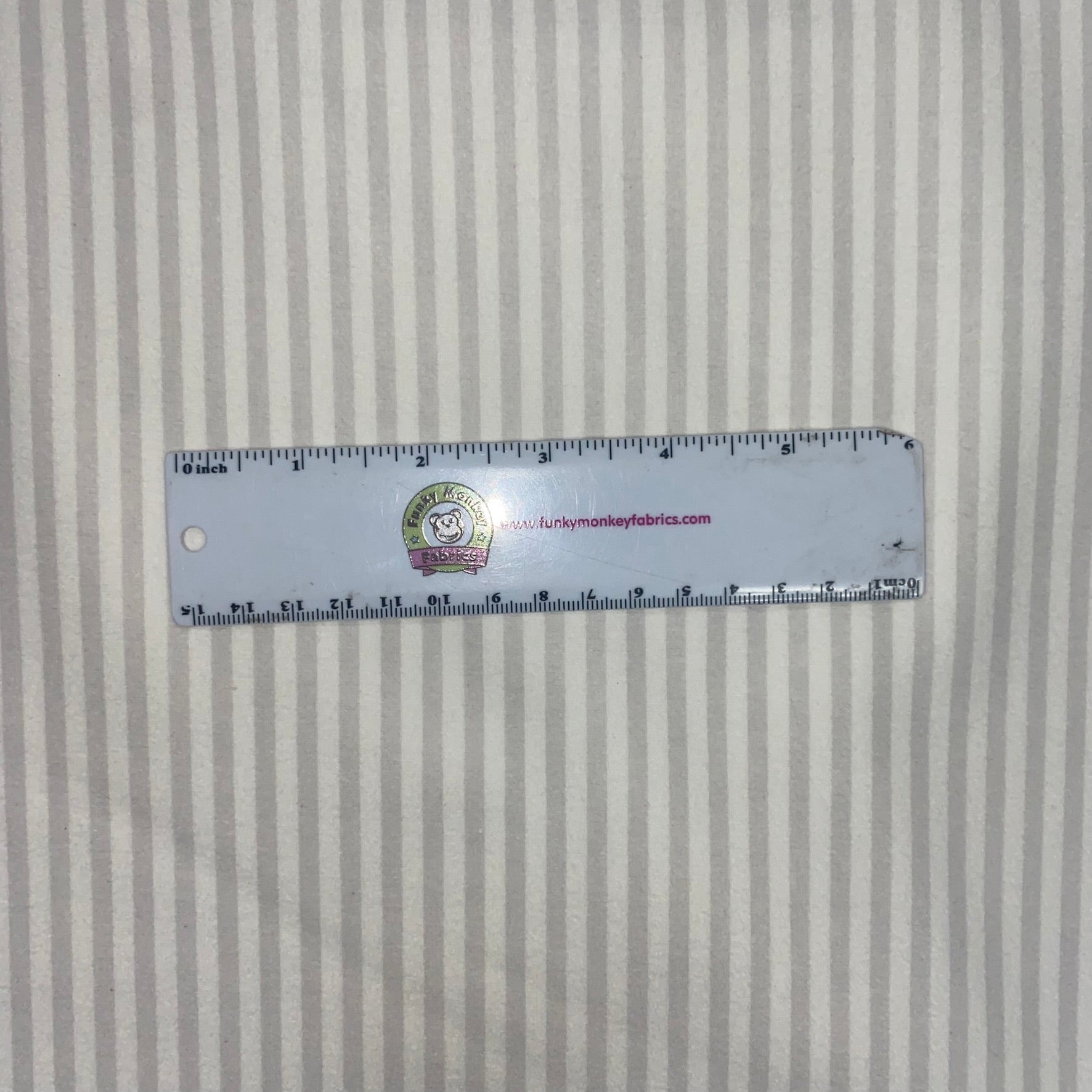 Grey Stripes - Robert Kaufman Flannel