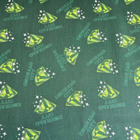 Green Emerald City - Camelot Cotton