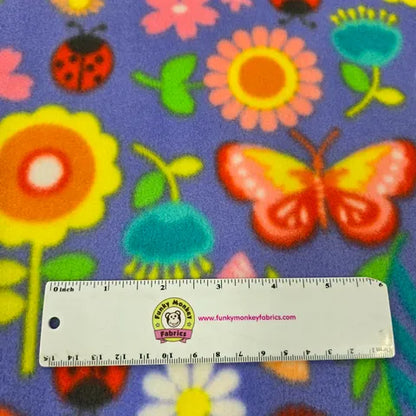 Purple Garden Play Anti-Pill Winter - Windham Fleece