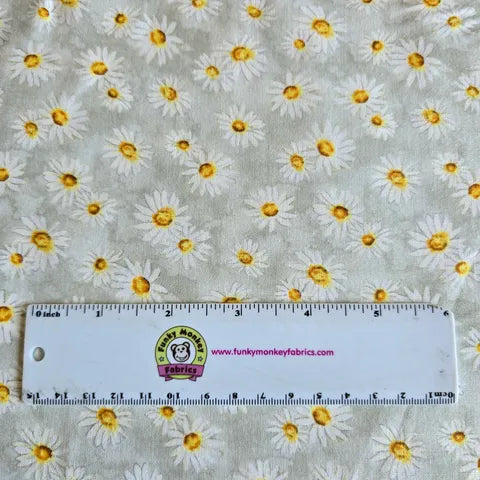 Zest for Life Daisies - Wilmington Prints Cotton