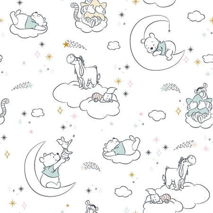 Pooh & Friends White - Springs Creative Cotton