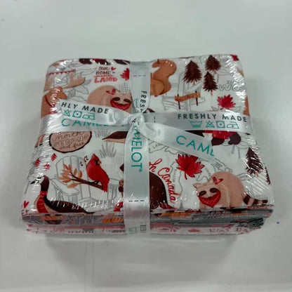 Fat Quarters - 12 piece Oh Canada - Camelot Cotton