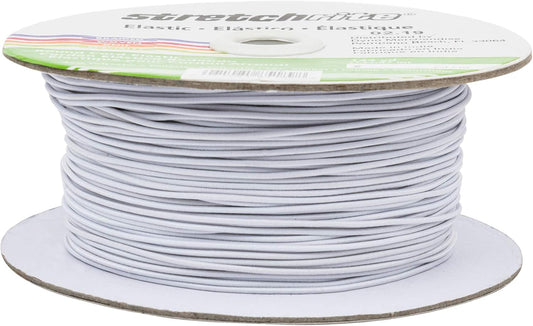 Stretchrite White Round Elastic Cord (1N784WHITE)
