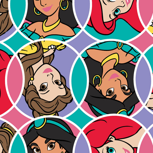 Disney Princess Jasmine, Ariel & Belle - Springs Creative Fleece
