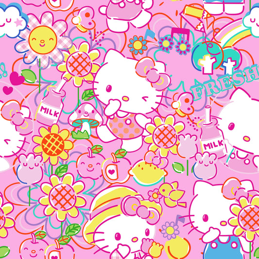 Hello kitty Garden Doodle - Springs Creative Cotton