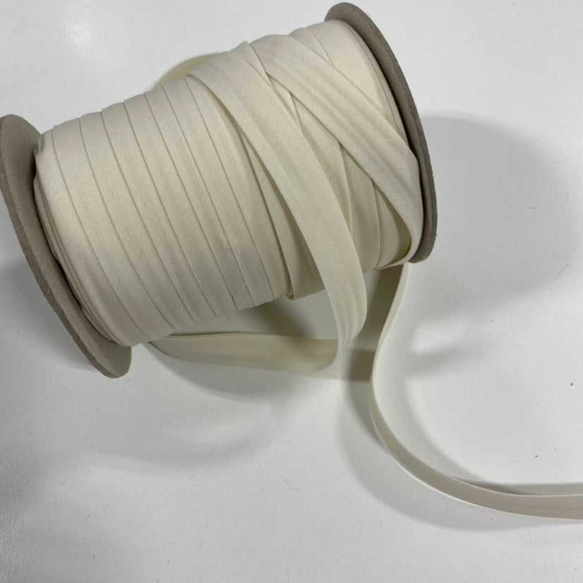 Ivory Double fold Bias Tape