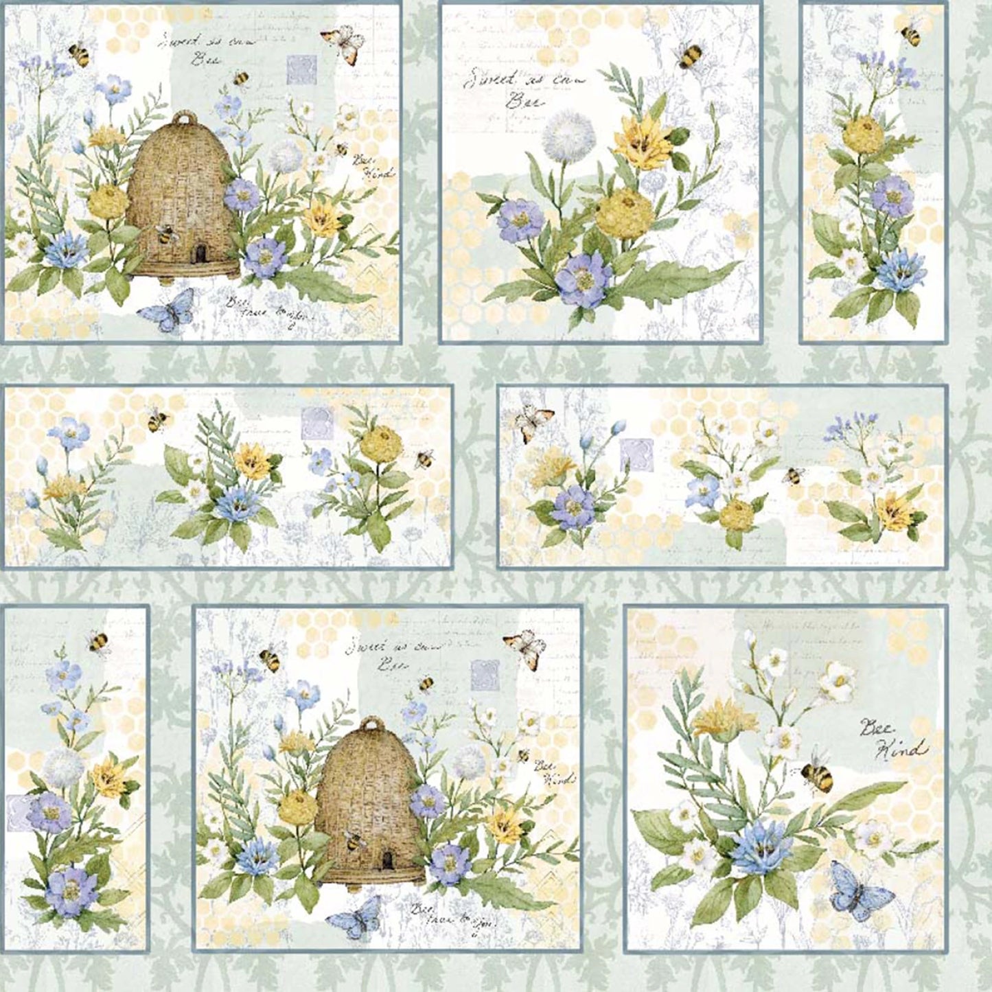 Sweet As Can Bee Patch - Springs Creative Cotton