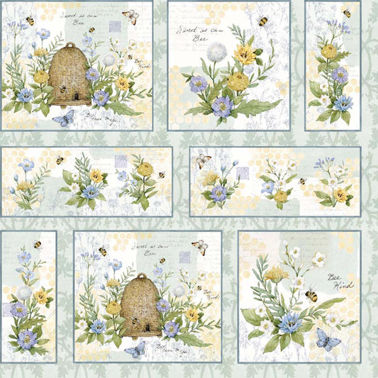 Sweet As Can Bee Patch - Springs Creative Cotton