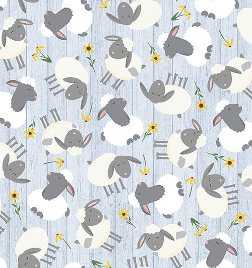 Sheep Farm-tastic Friends - Studio E Cotton
