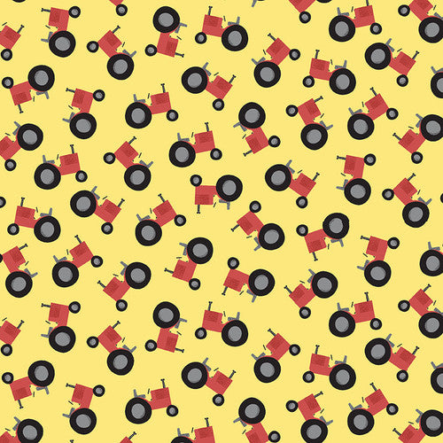Red Tractors - Studio E Cotton