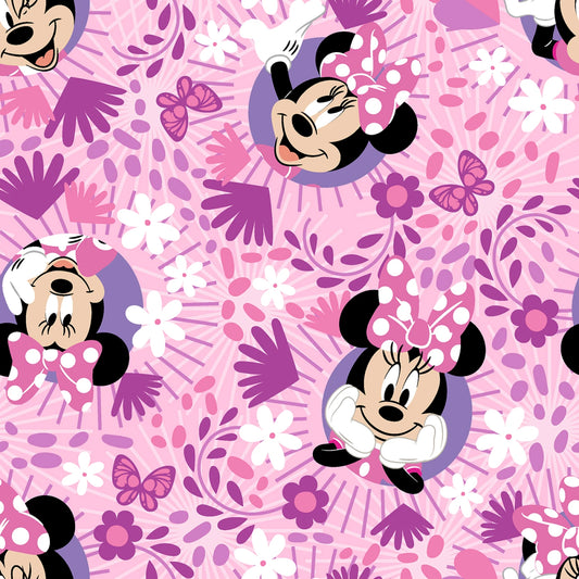 Minnie Pink Icon Badge - Springs Creative Cotton