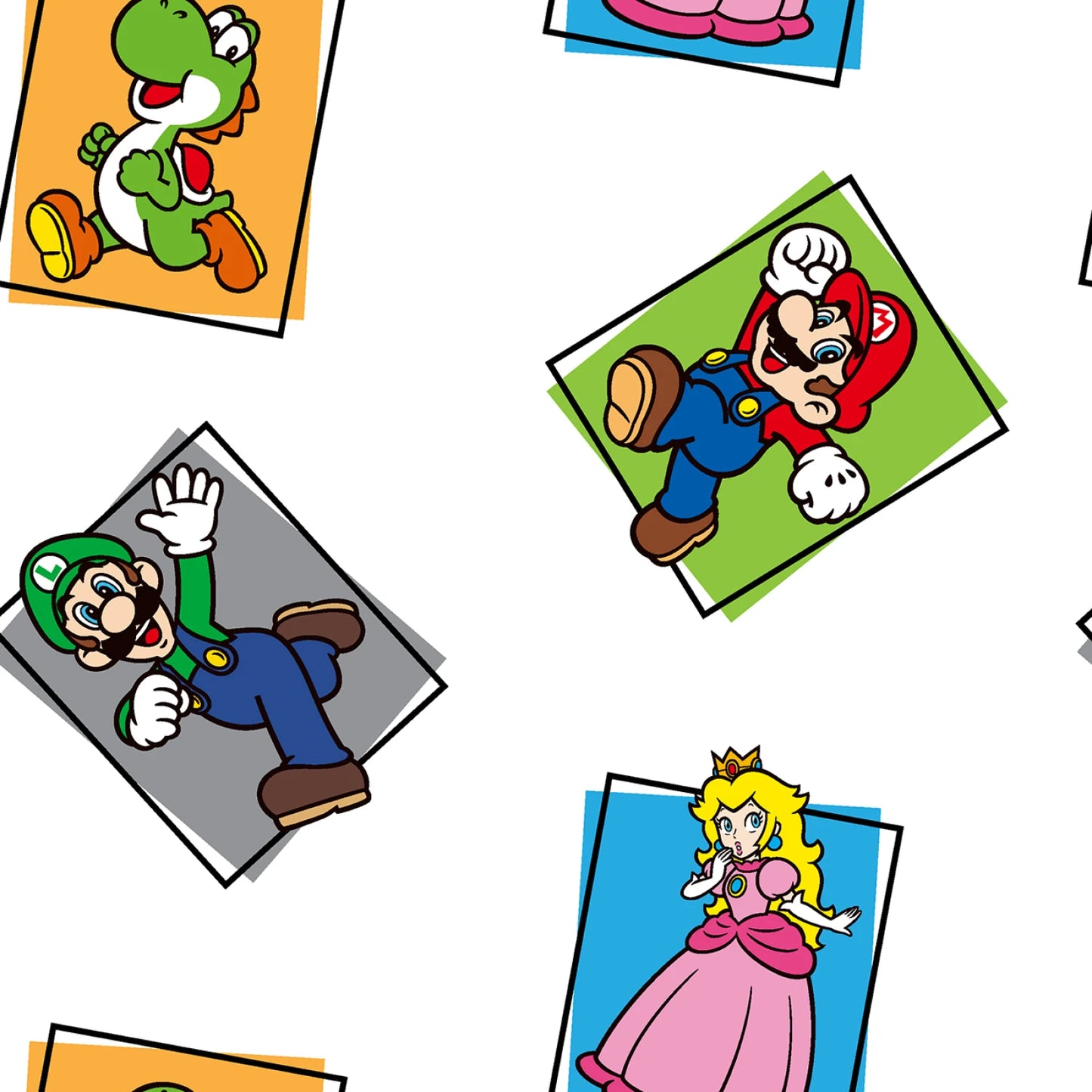 Mario & Friends Character Blocks - Springs Creative Cotton